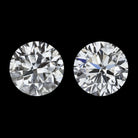 0.83ct F-G VERY GOOD CUT NATURAL DIAMOND STUD EARRINGS ROUND MATCHING PAIR 3/4ct Ivy & Rose