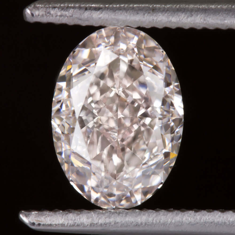 1 CARAT GIA CERTIFIED FANCY LIGHT PINK SI1 DIAMOND NATURAL OVAL SHAPE CUT LOOSE