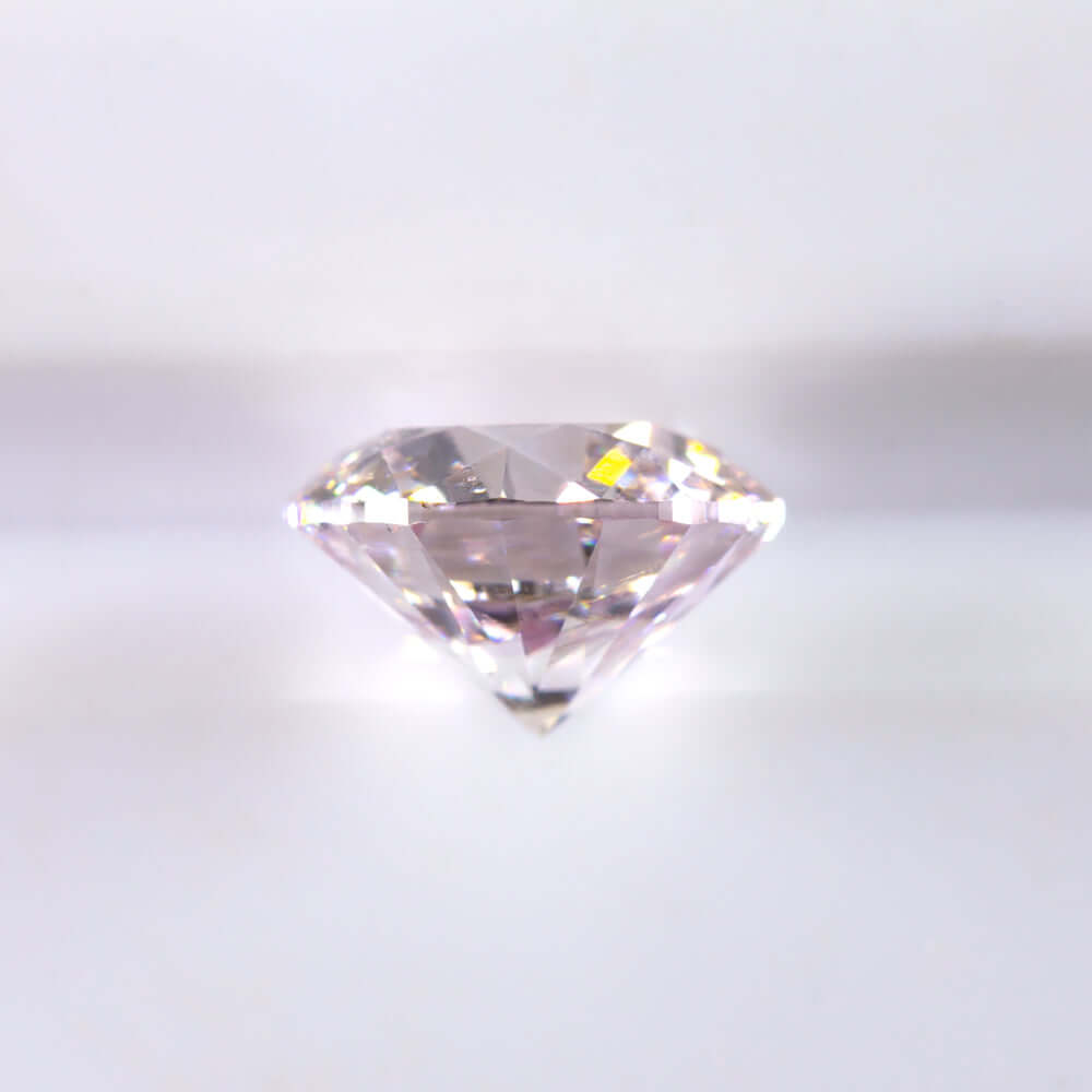 1.26ct GIA CERTIFIED NATURAL LIGHT PINK DIAMOND EXCELLENT ROUND CUT UNTREATED