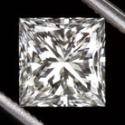 1 CARAT GIA CERTIFIED J VVS PRINCESS CUT DIAMOND SQUARE LOOSE NATURAL ENGAGEMENT