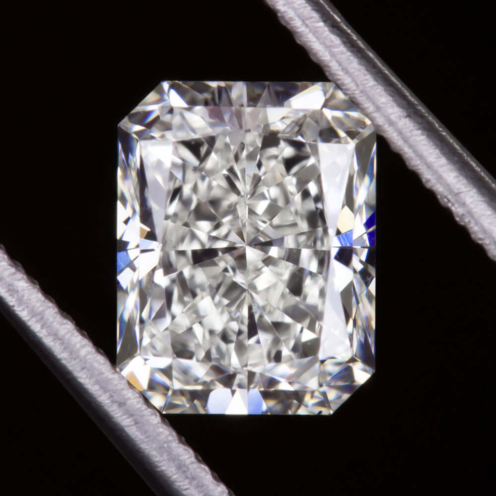 1.2ct GIA CERTIFIED I SI1 RADIANT CUT DIAMOND LOOSE ELONGATED NATURAL 1.25 CARAT