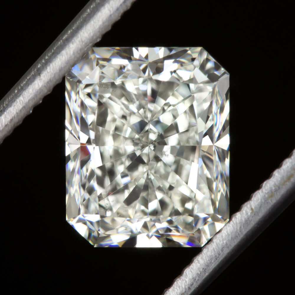 1.5 CARAT GIA CERTIFIED RADIANT CUT DIAMOND J SI1 ENGAGEMENT LOOSE NATURAL 1.5ct
