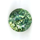 2 CARAT BI COLOR SAPPHIRE APPLE GREEN BLUE ROUND CUT LOOSE COLOR ZONING NATURAL