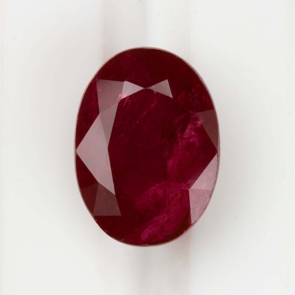 2.66ct GIA CERTIFIED NATURAL RUBY OVAL SHAPE CUT 2.5ct LOOSE RICH RED COCKTAIL