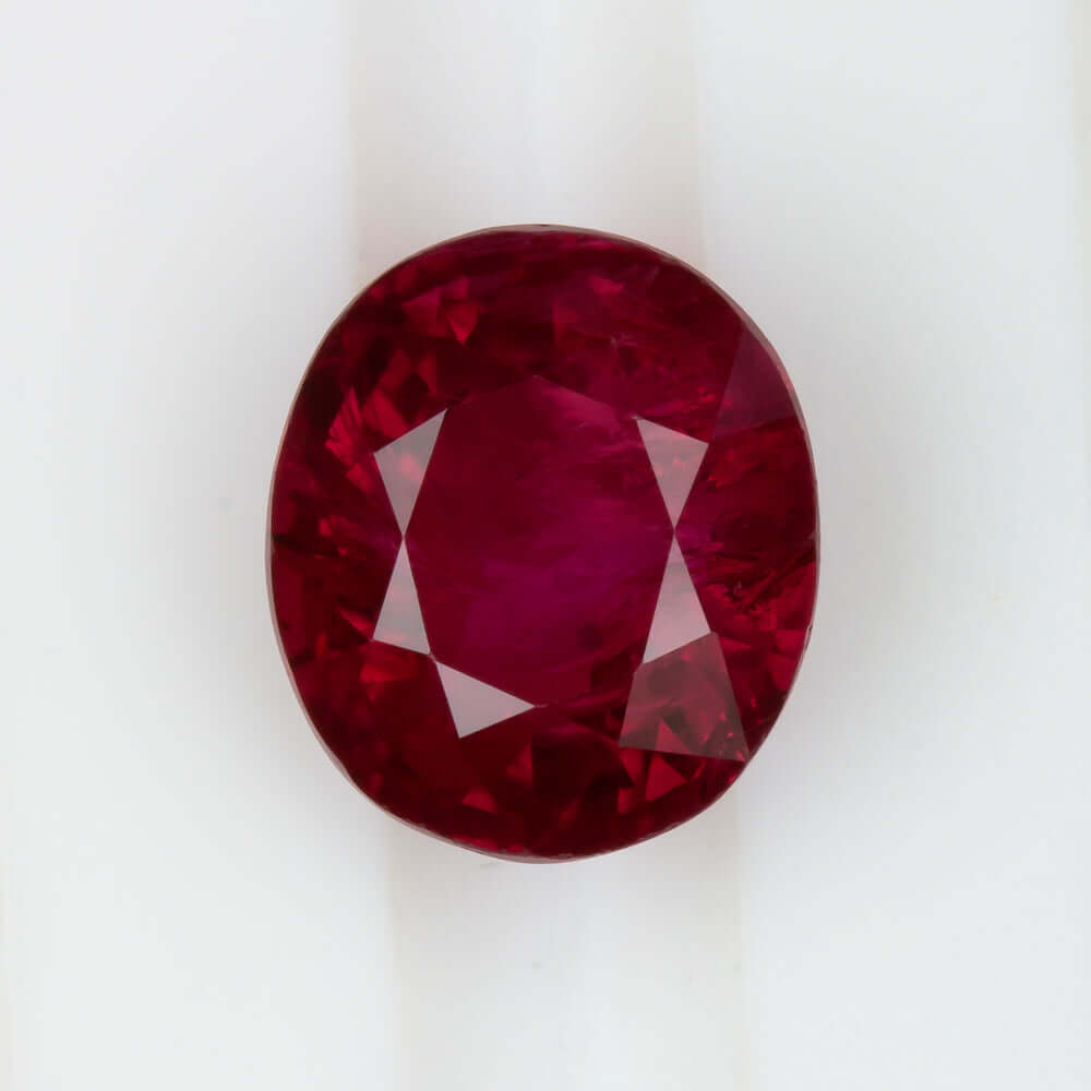 2.04ct GIA CERTIFIED NATURAL RUBY OVAL SHAPE CUT LOOSE COCKTAIL 2ct PENDANT 2ct