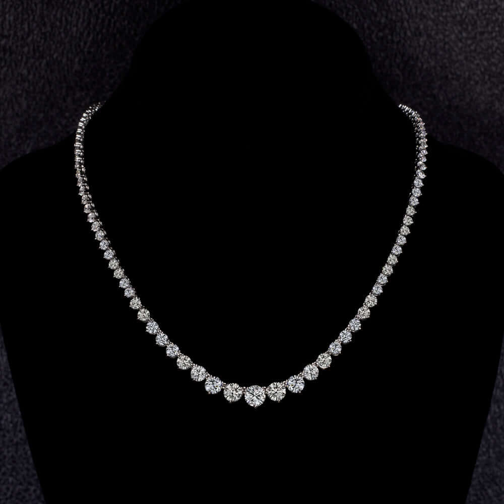 15 carat diamond necklace Clearance