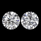 1.90ct VERY GOOD CUT NATURAL DIAMOND STUD EARRINGS ROUND BRILLIANT PAIR 2 CARAT Ivy & Rose