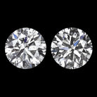 0.93ct E-F NATURAL DIAMOND STUD EARRINGS ROUND BRILLIANT CUT MATCHING PAIR 1ct Ivy & Rose