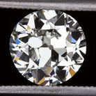 1.5 CARAT 7.5mm CERTIFIED H SI1 VINTAGE DIAMOND OLD EUROPEAN CUT ANTIQUE LOOSE