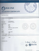 1.24ct CERTIFIED G VS1 OLD EUROPEAN CUT DIAMOND VINTAGE ANTIQUE LOOSE 1.25 CARAT