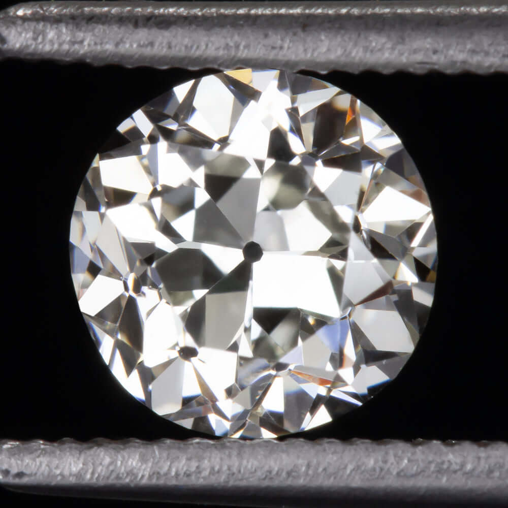 1.06ct CERTIFIED I VS1 VINTAGE DIAMOND OLD EUROPEAN CUT ANTIQUE LOOSE ESTATE 1ct