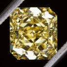 2 CARAT GIA CERTIFIED FANCY YELLOW SI1 RADIANT CUT DIAMOND NATURAL LOOSE 2ct RAD