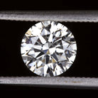 0.70ct GIA CERTIFIED D SI2 TRIPLE EX DIAMOND HEARTS & ARROWS ROUND ENGAGEMENT