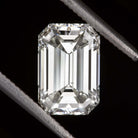 0.90ct GIA CERTIFIED G SI1 EMERALD CUT DIAMOND NATURAL LOOSE STEP ENGAGEMENT 1ct