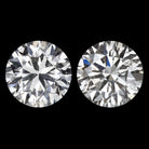 1.88ct VERY GOOD CUT NATURAL DIAMOND STUD EARRINGS ROUND BRILLIANT PAIR 2 CARAT