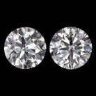 1.44ct VERY GOOD CUT DIAMOND STUD EARRINGS NATURAL ROUND BRILLIANT MATCHING PAIR
