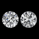 1.44ct VERY GOOD CUT NATURAL DIAMOND STUD EARRINGS MATCHING PAIR ROUND CLASSIC