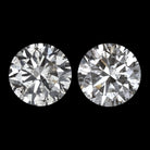 1.40ct VERY GOOD CUT DIAMOND STUD EARRINGS NATURAL ROUND BRILLIANT MATCHING PAIR