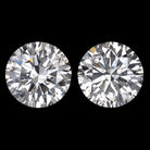 1.72ct VERY GOOD CUT DIAMOND STUD EARRINGS NATURAL ROUND BRILLIANT MATCHING PAIR