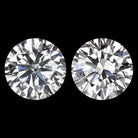1.5ct E-F SI VERY GOOD CUT DIAMOND STUD EARRINGS NATURAL ROUND BRILLIANT PAIR