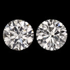 1.47ct VERY GOOD CUT DIAMOND STUD EARRINGS NATURAL ROUND BRILLIANT MATCHING PAIR
