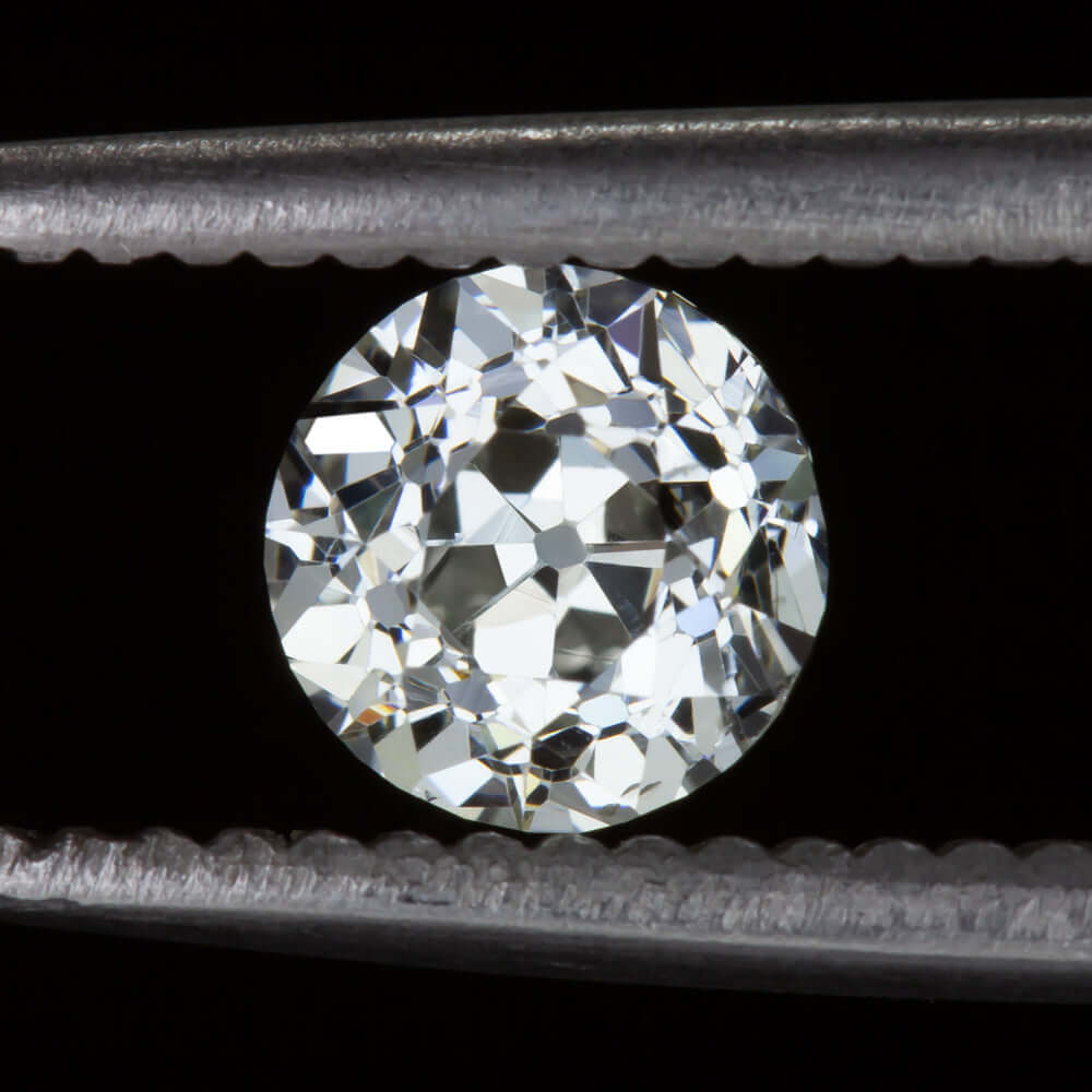 0.84ct CERTIFIED OLD EUROPEAN CUT DIAMOND I SI1 VINTAGE ANTIQUE LOOSE ESTATE