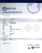 1 CARAT CERTIFIED OLD EUROPEAN CUT DIAMOND J SI1 VINTAGE ANTIQUE LOOSE ESTATE