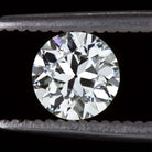 0.89ct CERTIFIED F SI2 OLD TRANS CUT DIAMOND 6.2mm VINTAGE ANTIQUE NATURAL LOOSE