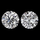 1.81ct VERY GOOD CUT DIAMOND STUD EARRINGS NATURAL ROUND BRILLIANT MATCHING PAIR