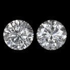 1.47ct DIAMOND STUD EARRINGS VERY GOOD CUT NATURAL ROUND BRILLIANT MATCHING PAIR