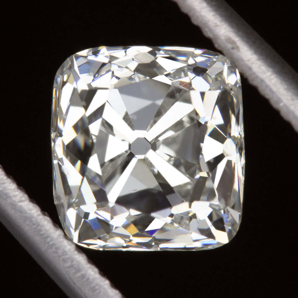 1.5 CARAT GIA CERTIFIED I SI1 OLD MINE CUT DIAMOND ANTIQUE CUSHION NATURAL LOOSE
