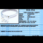 1 CARAT D-E SI1 NATURAL DIAMOND ENGAGEMENT RING ROUND CUT CLASSIC SOLITAIRE 1ct