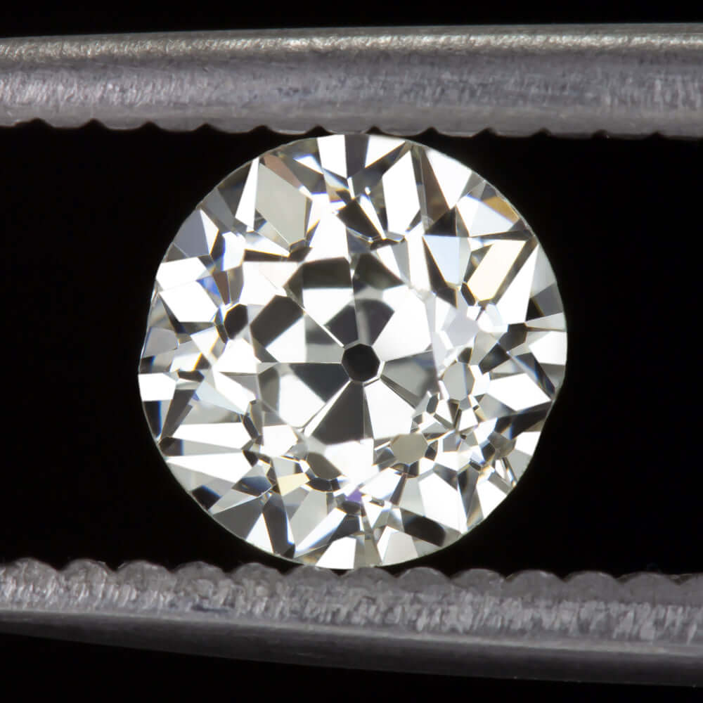 0.96ct GIA CERTIFIED VS2 VINTAGE ROUND CUT DIAMOND OLD EUROPEAN LOOSE 1 CARAT