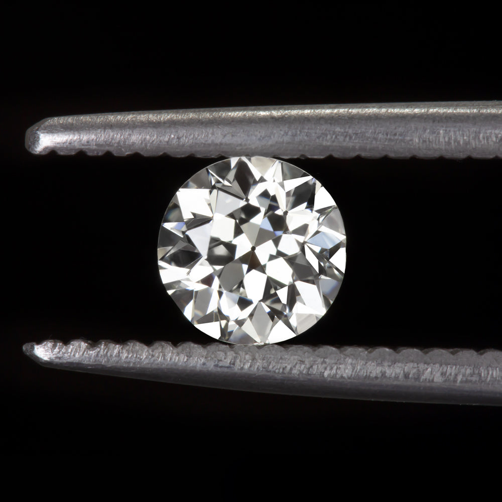 GIA CERTIFIED OLD EUROPEAN CUT DIAMOND E SI1 .62ct VINTAGE ESTATE NATURAL LOOSE