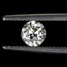 J VS1 .68ct OLD EUROPEAN CUT DIAMOND VINTAGE ANTIQUE ENGAGEMENT ESTATE 2/3 CARAT