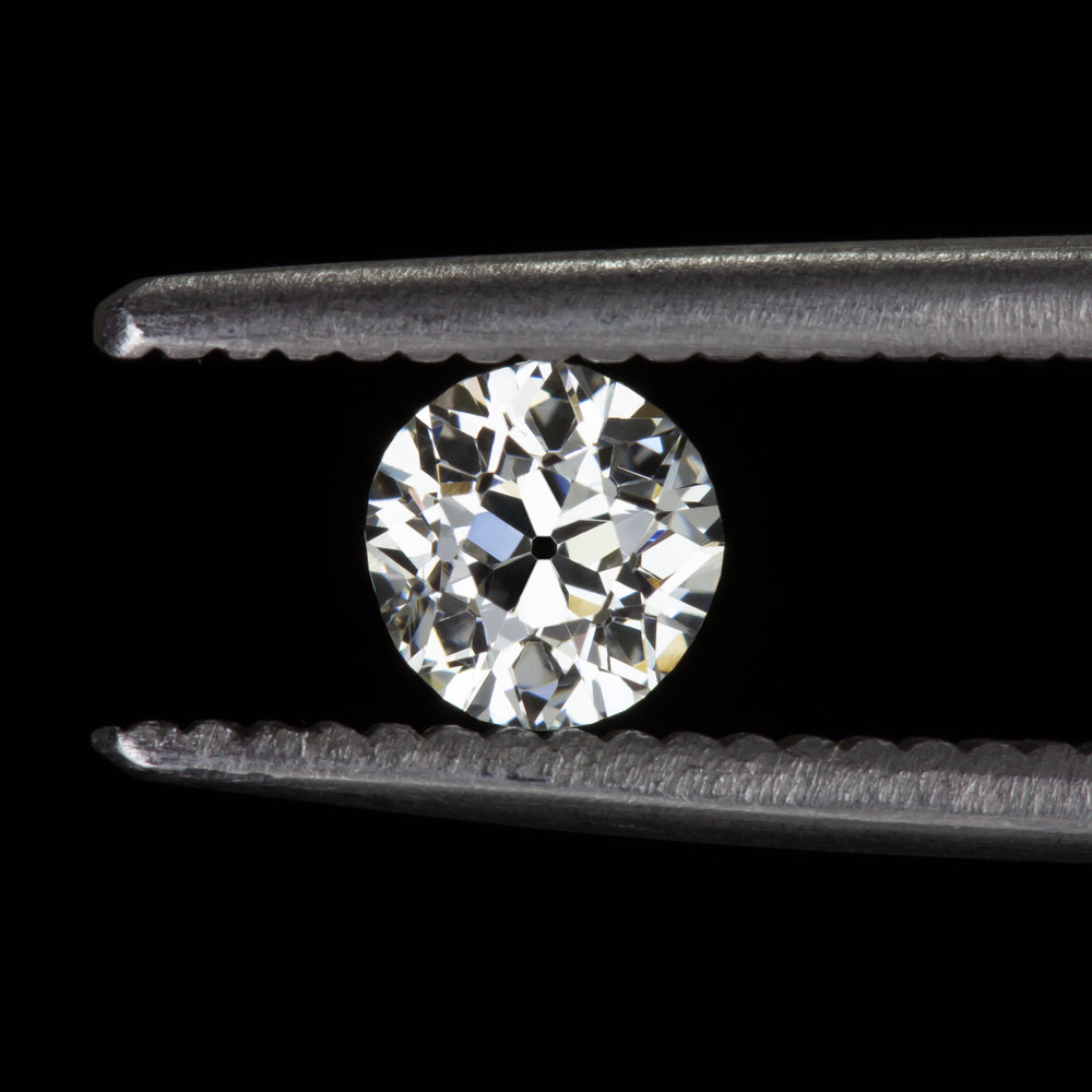 H-I VS1 OLD EUROPEAN CUT DIAMOND 0.49ct VINTAGE ANTIQUE NATURAL LOOSE ESTATE