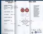 1.07ct CERTIFIED G SI1 DIAMOND ROUND BRILLIANT CUT NATURAL LOOSE ENGAGEMENT 1ct