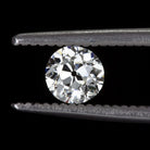 0.67ct CERTIFIED OLD EUROPEAN CUT DIAMOND F SI2 VINTAGE 1920s LOOSE ESTATE 2/3