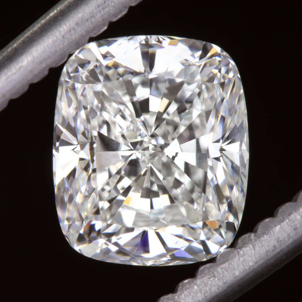 1.70ct GIA CERTIFIED CUSHION CUT DIAMOND H SI1 LOOSE NATURAL ENGAGEMENT 1.75ct