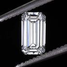1 CARAT GIA CERTIFIED E VS2 EMERALD CUT DIAMOND LOOSE NATURAL ENGAGEMENT 1ct