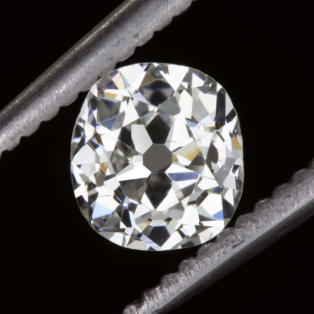 0.93ct GIA CERTIFIED J VS2 OLD MINE CUT DIAMOND ANTIQUE ESTATE NATURAL LOOSE