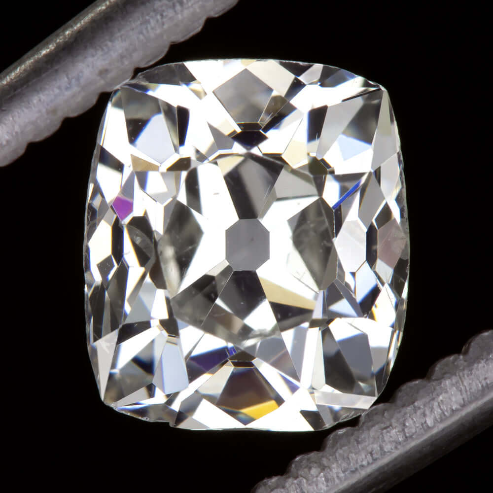 1.32ct GIA CERTIFIED I SI2 OLD MINE CUT DIAMOND VINTAGE ANTIQUE NATURAL LOOSE