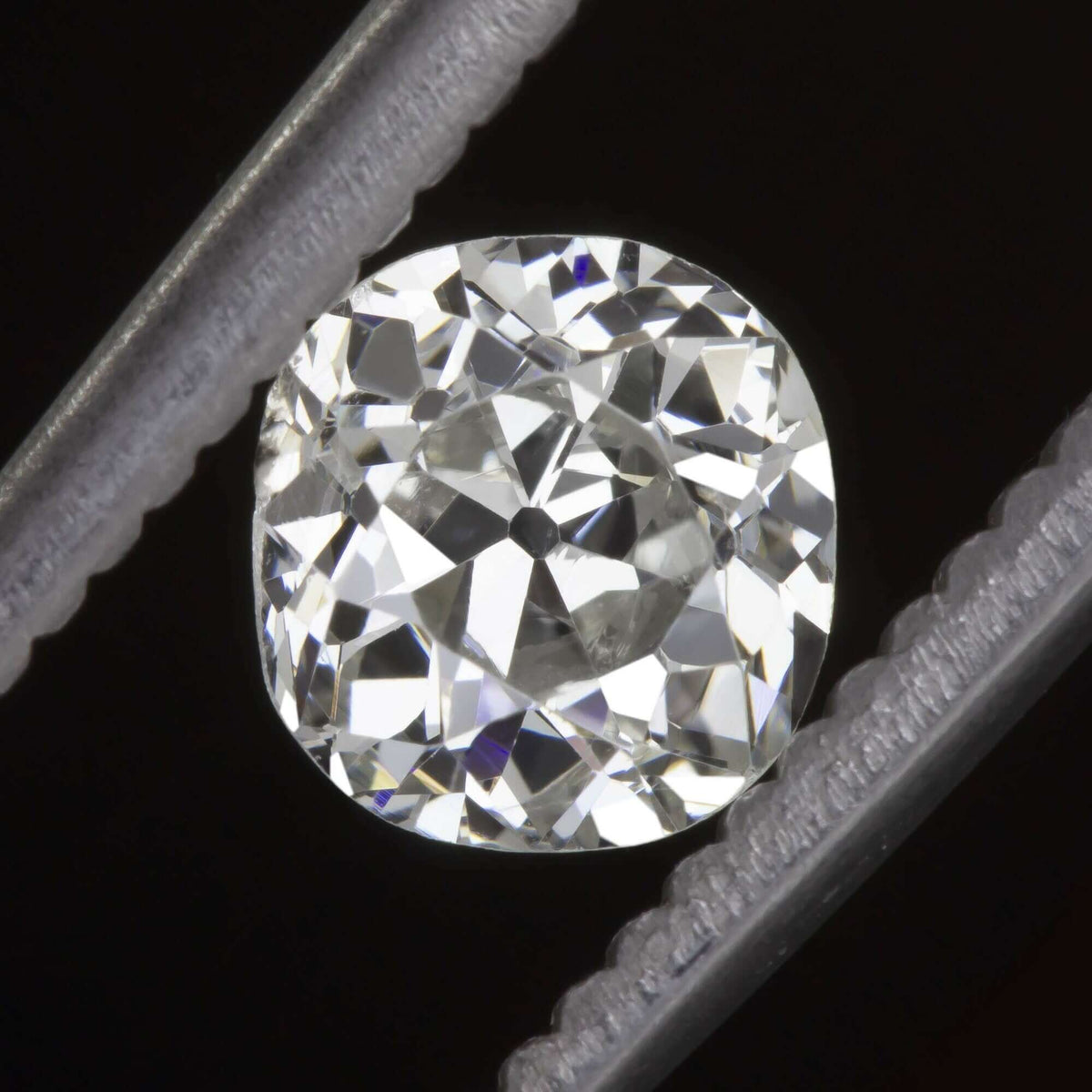 0.82ct G SI2 OLD MINE CUT DIAMOND ANTIQUE NATURAL LOOSE ESTATE SQUARE CUSHION