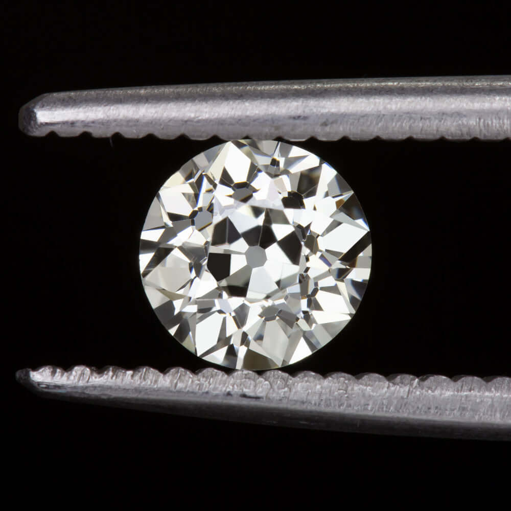 0.77ct OLD EUROPEAN CUT DIAMOND K VS2 VINTAGE ANTIQUE ART DECO NATURAL ESTATE