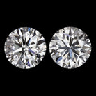 1.90ct VERY GOOD CUT DIAMOND STUD EARRINGS NATURAL ROUND BRILLIANT CUT PAIR 2ct