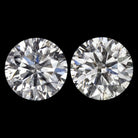 1.81c EXCELLENT CUT DIAMOND STUD EARRINGS ROUND BRILLIANT NATURAL MATCHING PAIR