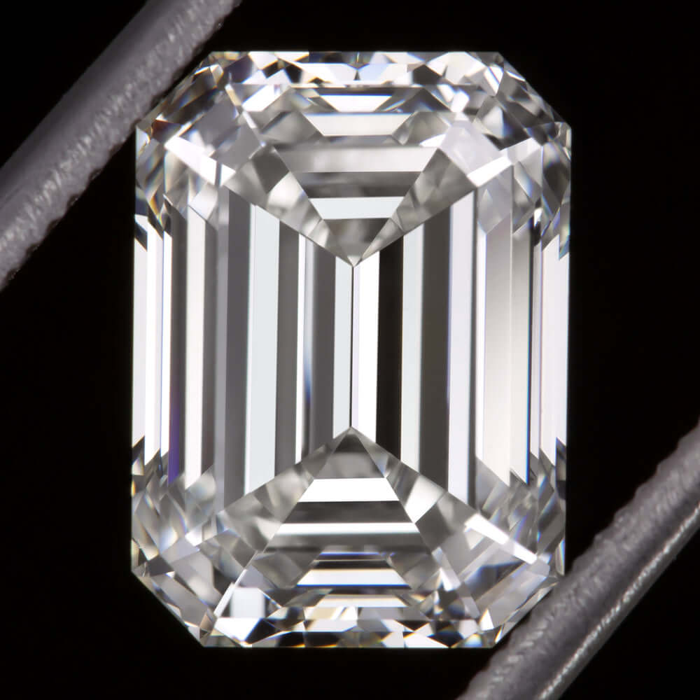 2.80ct GIA CERTIFIED I VVS2 EMERALD CUT DIAMOND NATURAL LOOSE ENGAGEMENT 2.75ct