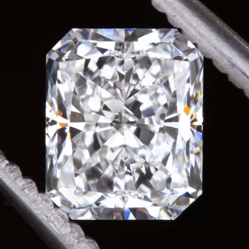 1.5 CARAT GIA CERTIFIED F SI1 RADIANT CUT DIAMOND NATURAL LOOSE COLORLESS 1.5ct