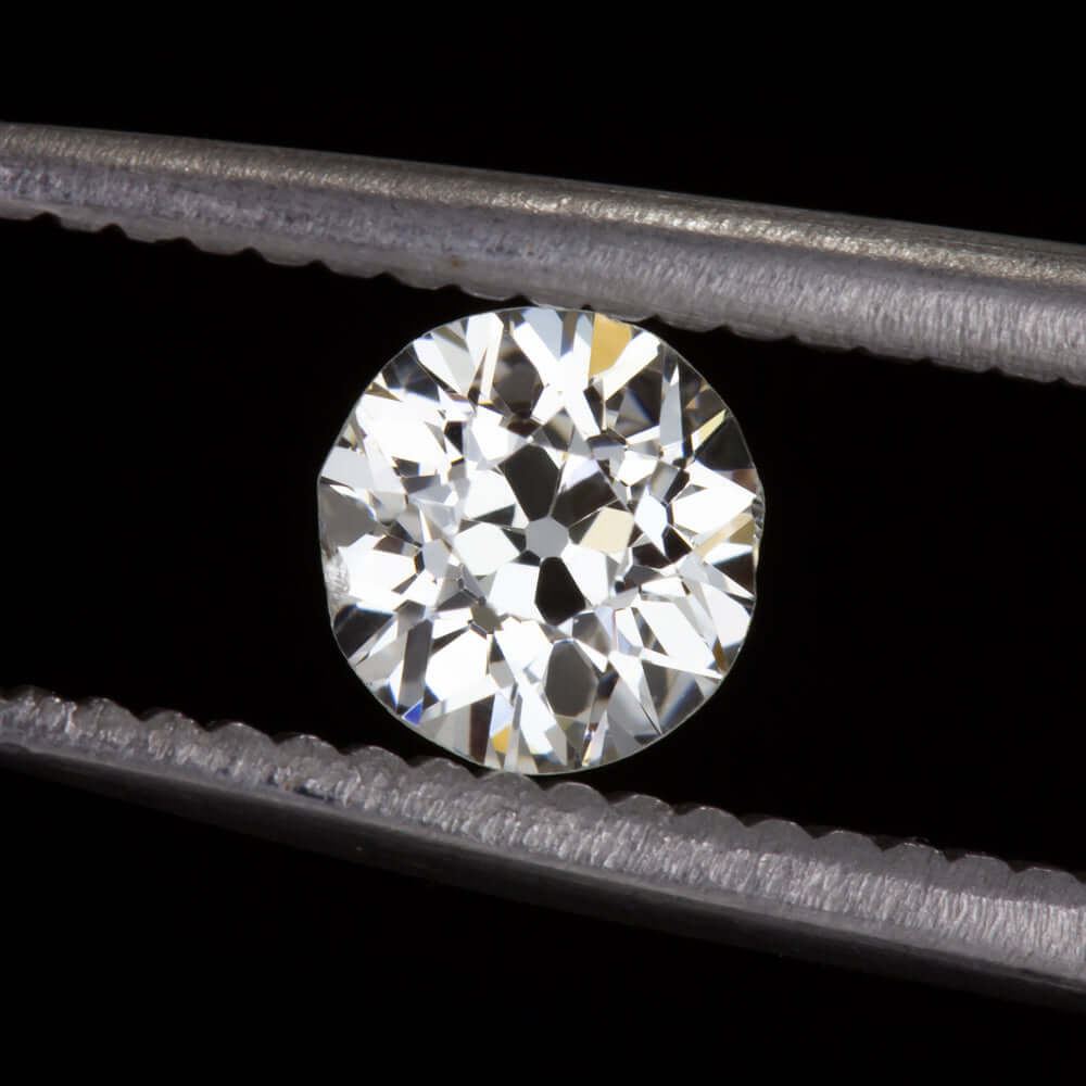 0.59ct GIA CERTIFIED I SI1 OLD EUROPEAN CUT DIAMOND VINTAGE 1920s LOOSE ESTATE