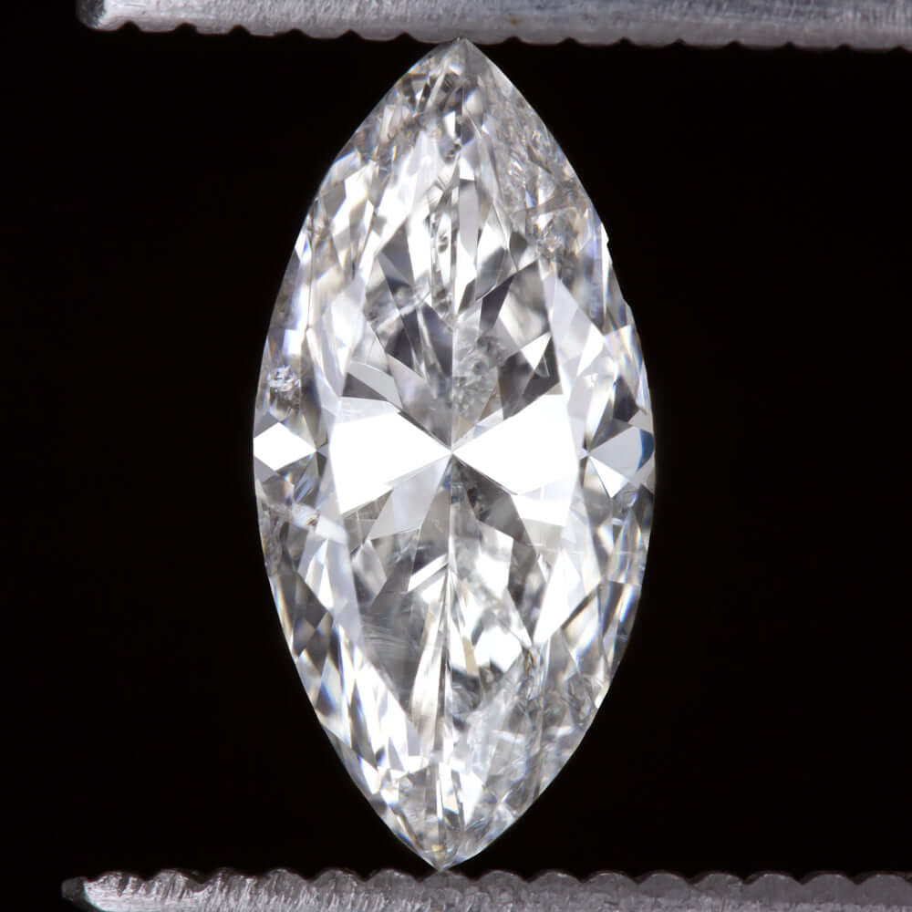 1.5 CARAT F SI MARQUISE CUT DIAMOND LOOSE NATURAL PENDANT EARTH MINED COLORLESS
